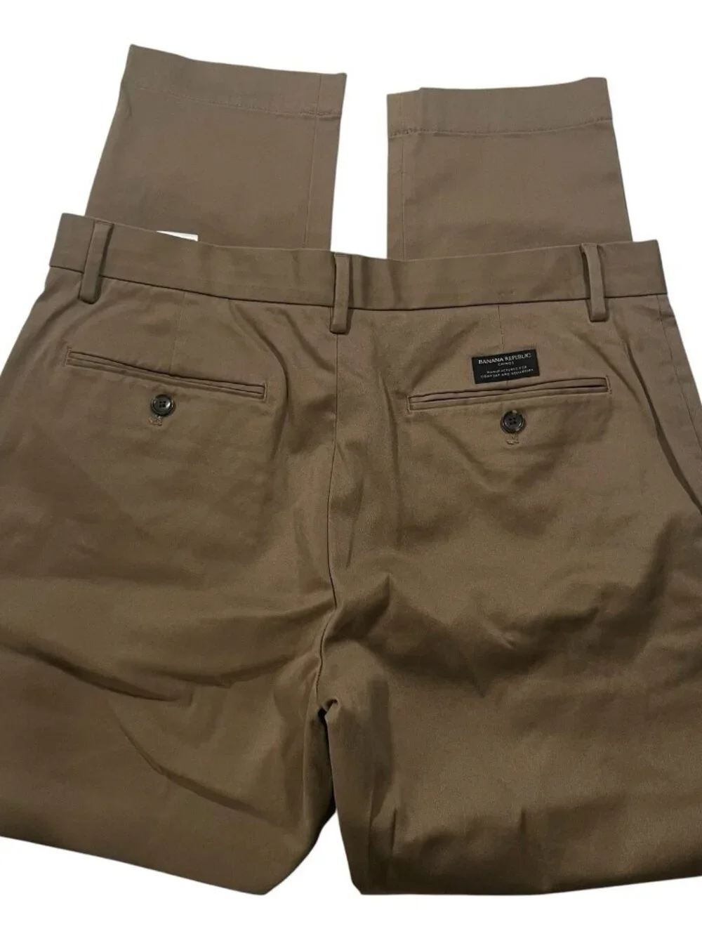 Banana Republic Mason Athletic Fit chino Pants Men's size 33(34) x 30 NWT